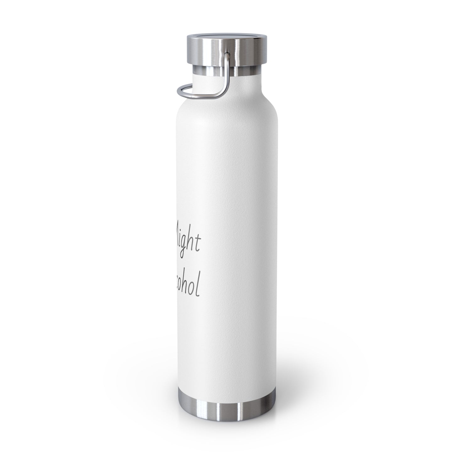 Might Be Alcohol Copper Vacuum Insulated Bottle, 22oz