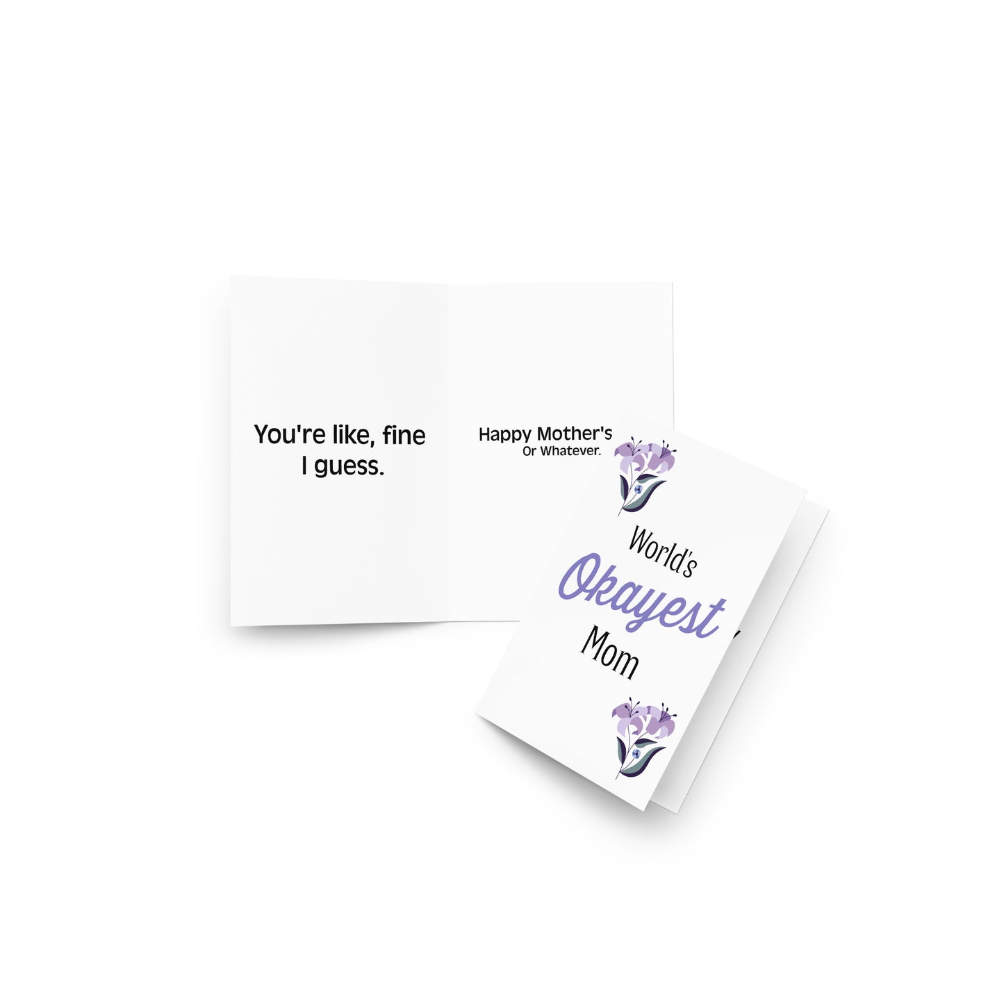 Okayest Mom Mother's Day Card