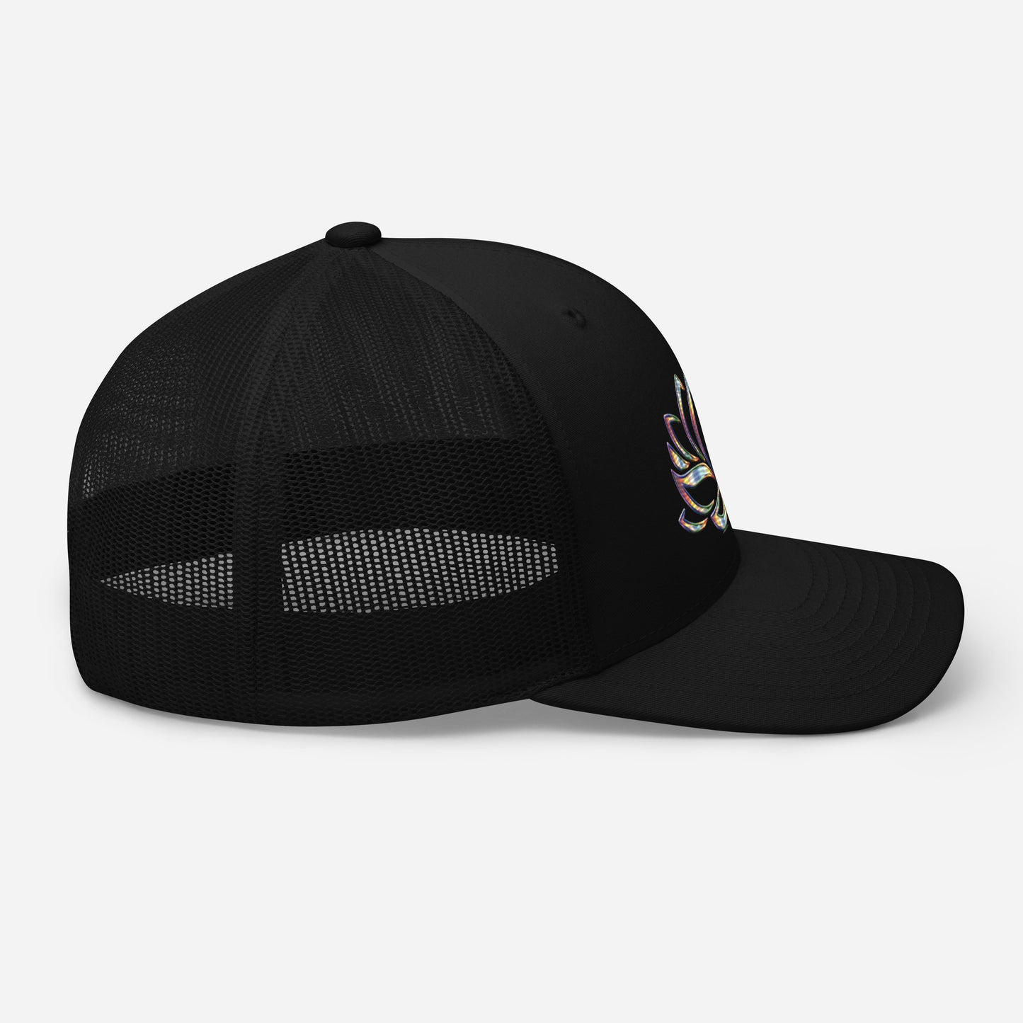 Rainbow Lotus Trucker Cap