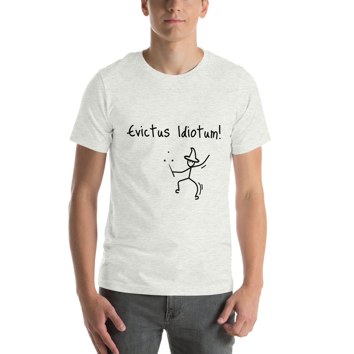 Evictus Idiotum Light Unisex t-shirt