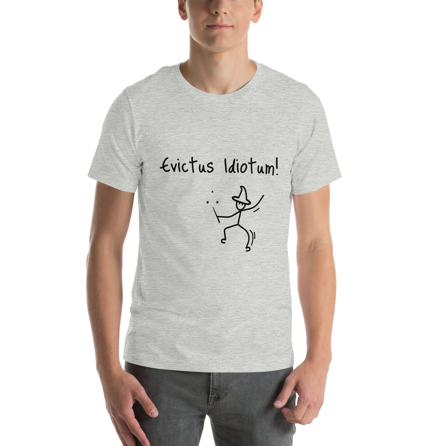 Evictus Idiotum Light Unisex t-shirt