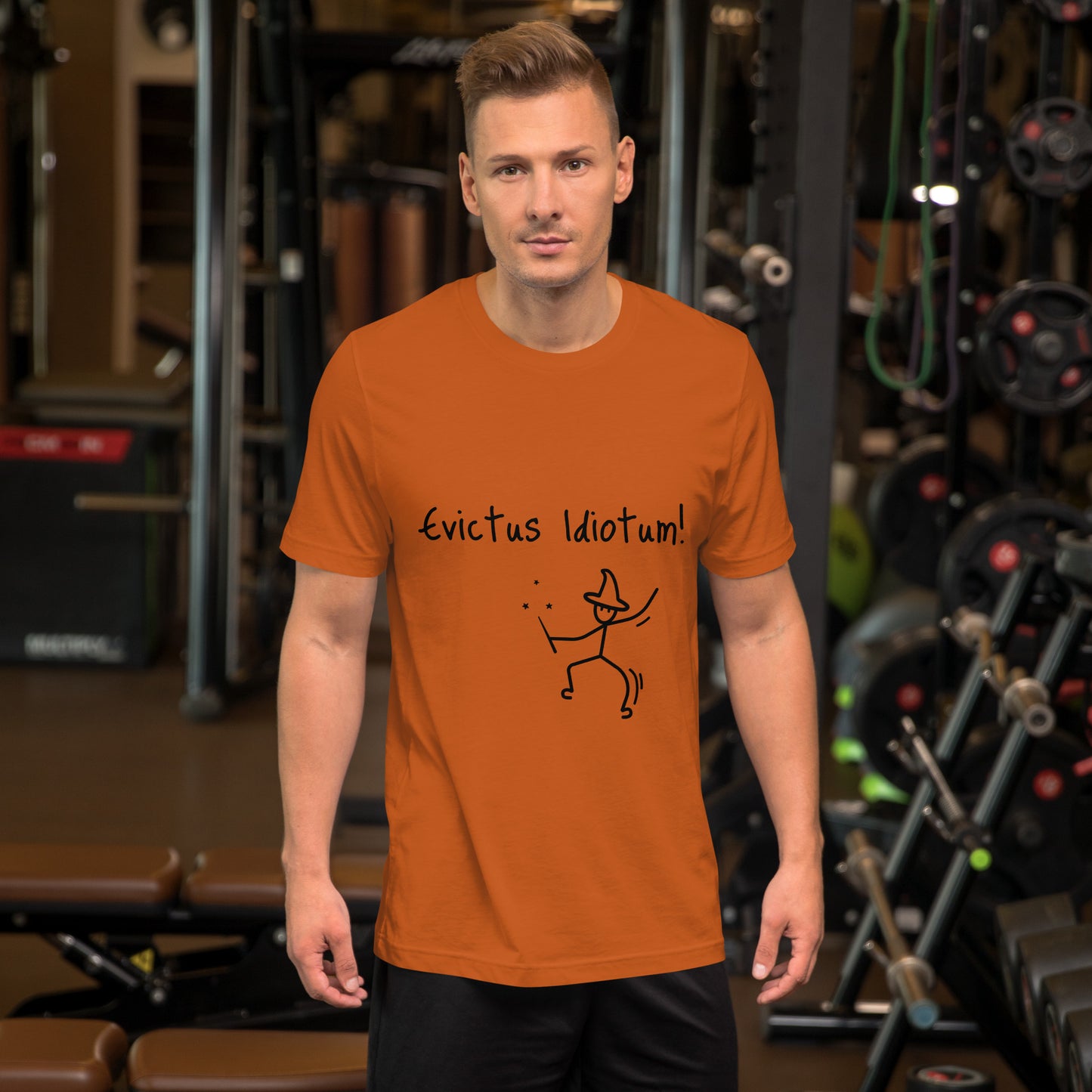 Evictus Idiotum Mid Unisex t-shirt