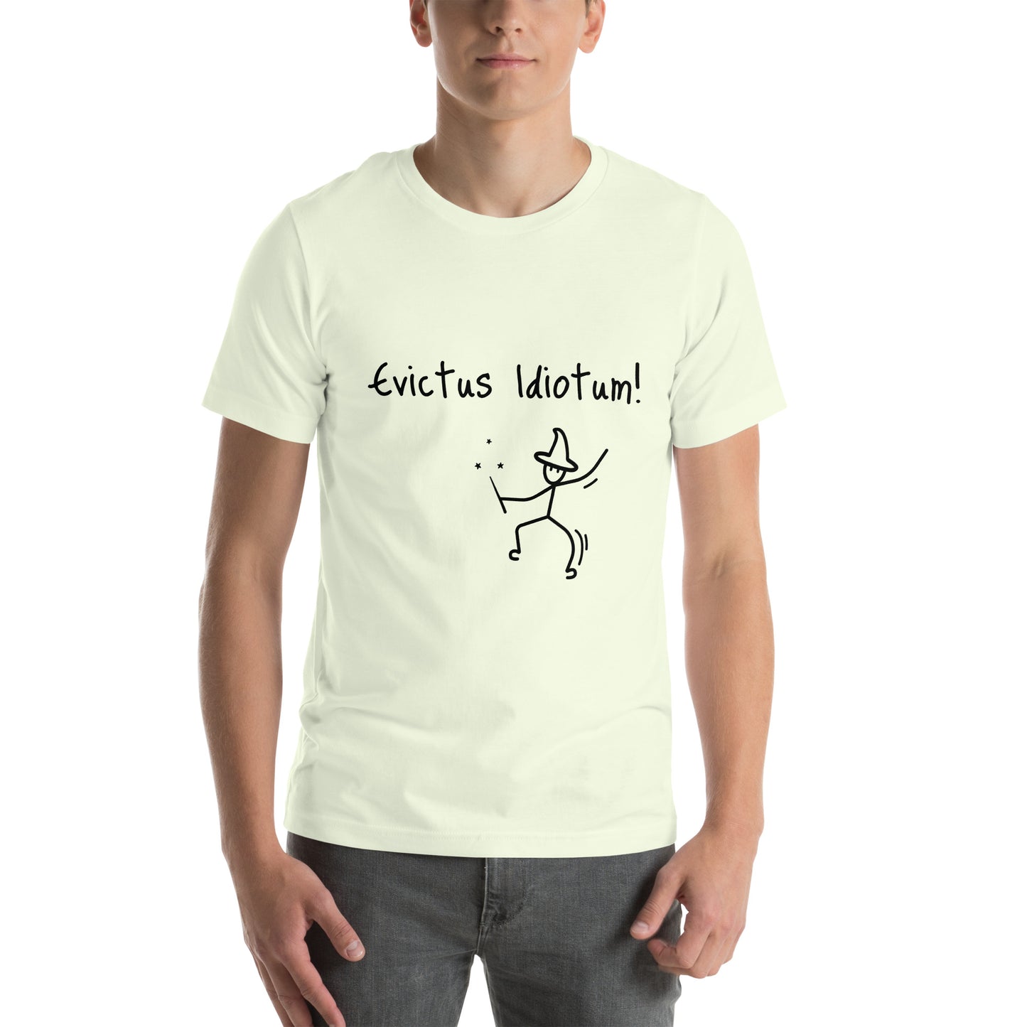 Evictus Idiotum Light Unisex t-shirt