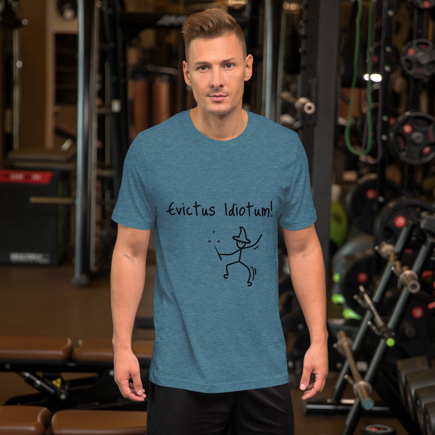 Evictus Idiotum Mid Unisex t-shirt