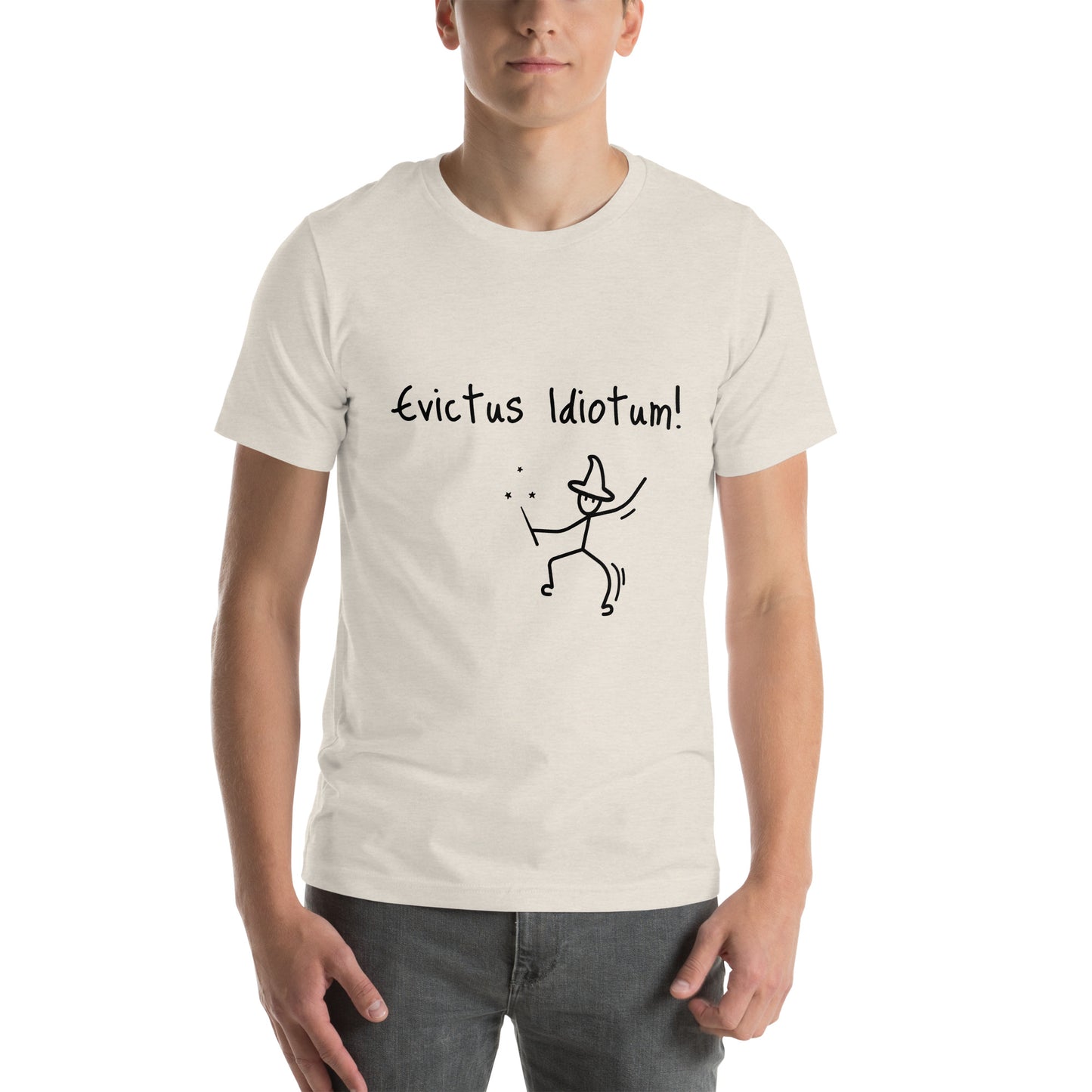 Evictus Idiotum Light Unisex t-shirt