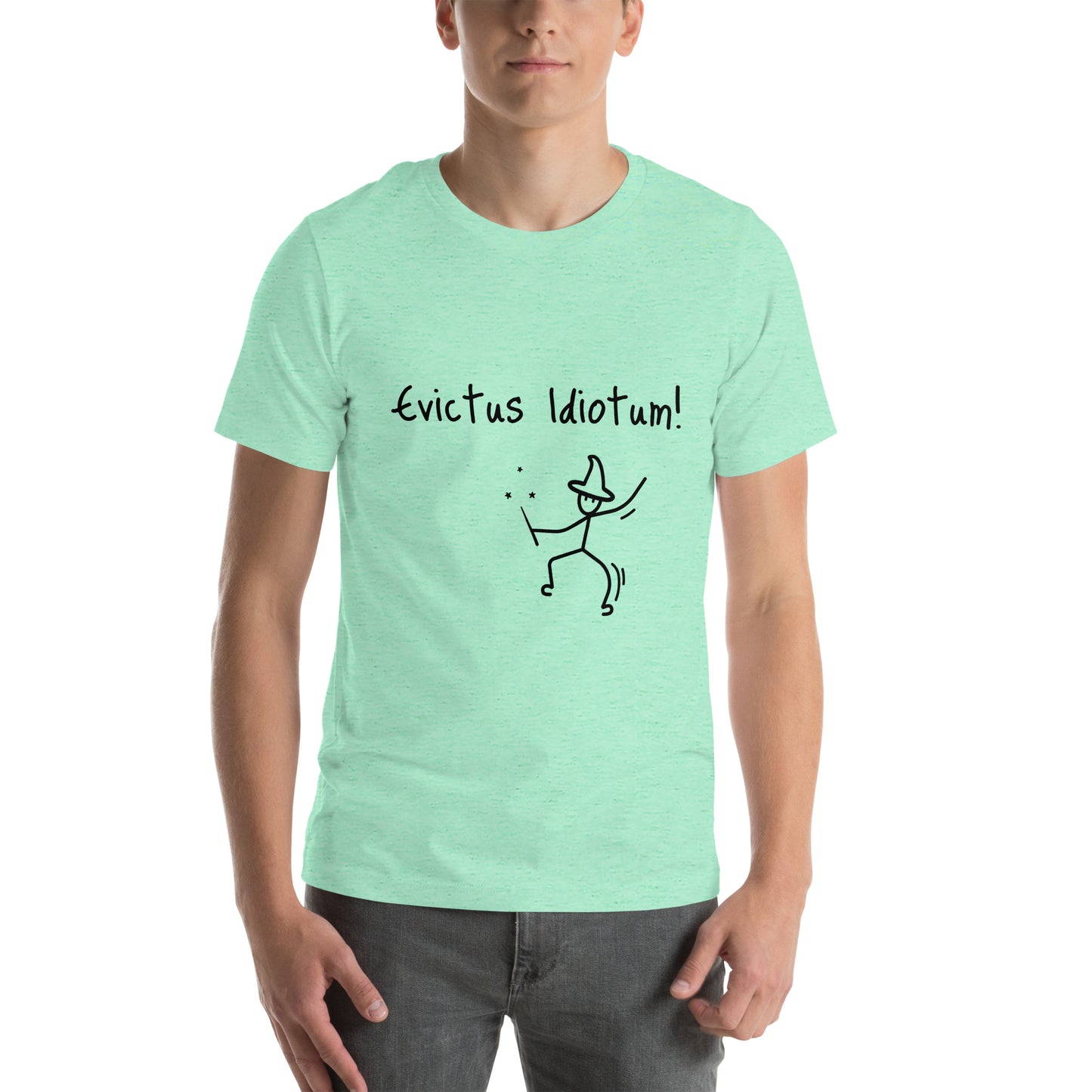 Evictus Idiotum Light Unisex t-shirt