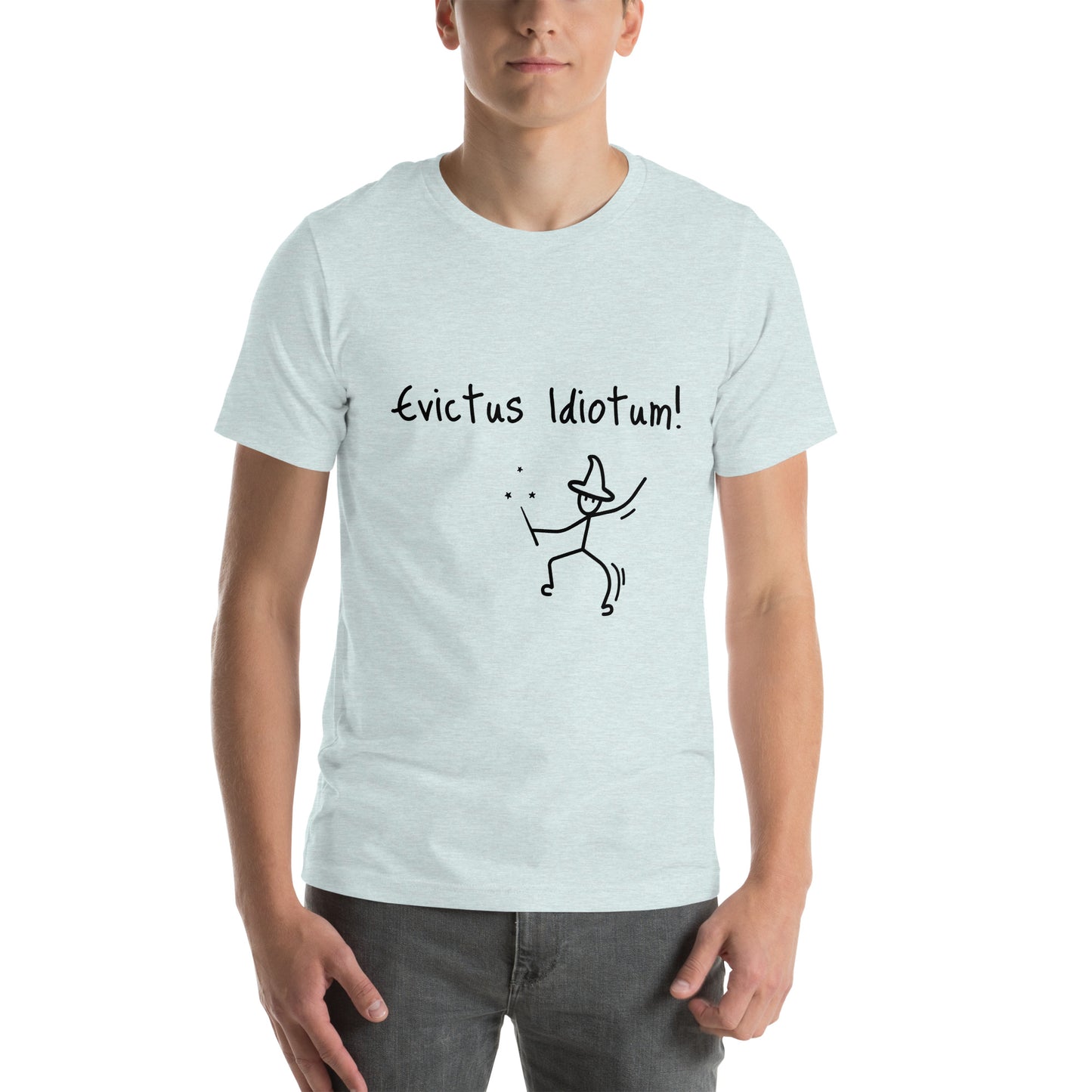 Evictus Idiotum Light Unisex t-shirt