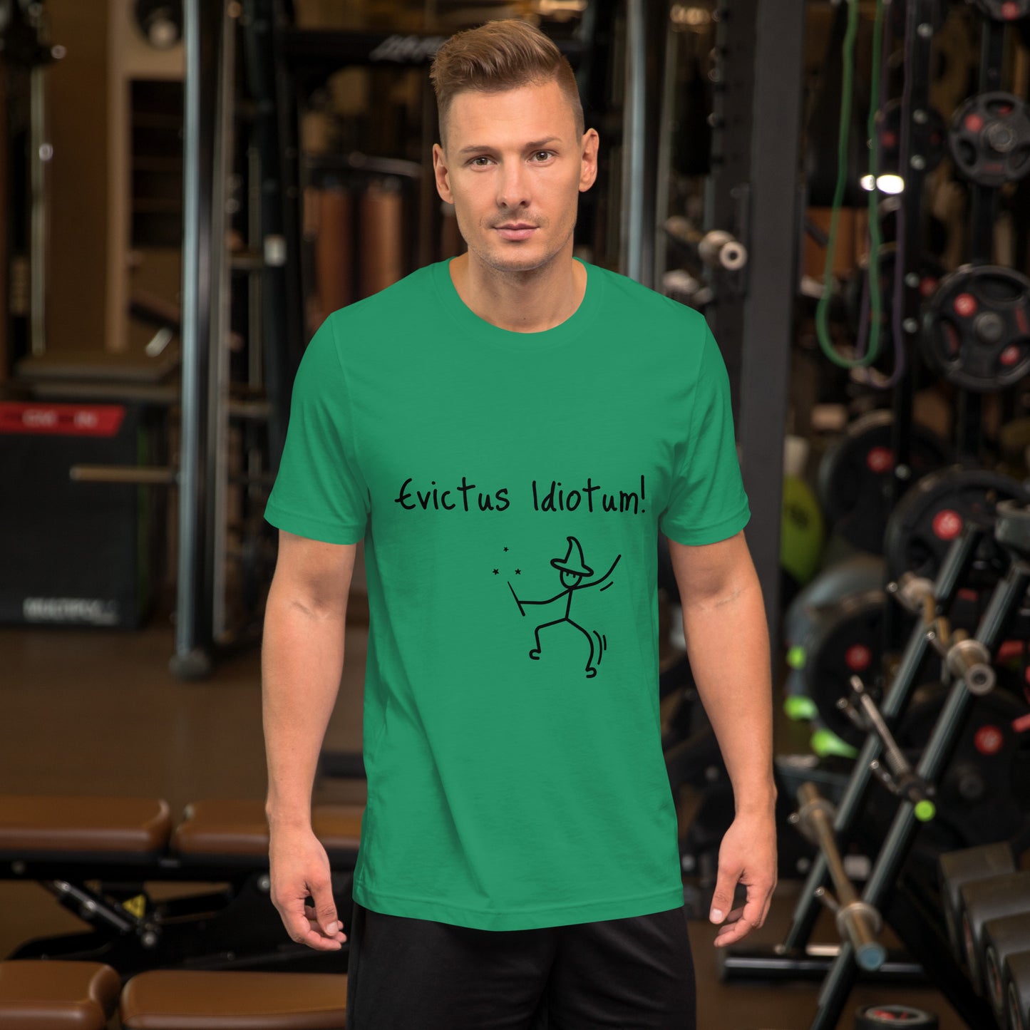 Evictus Idiotum Mid Unisex t-shirt