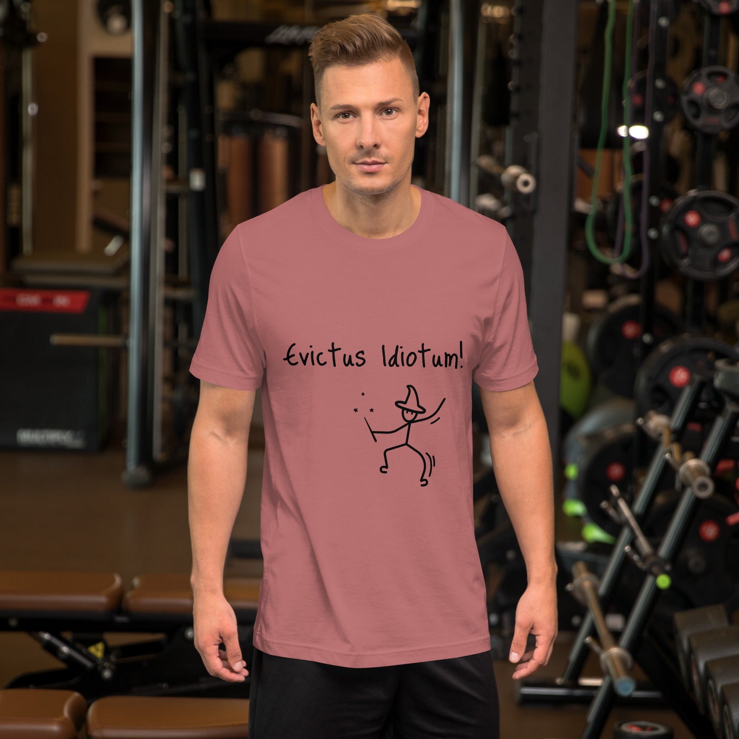 Evictus Idiotum Mid Unisex t-shirt
