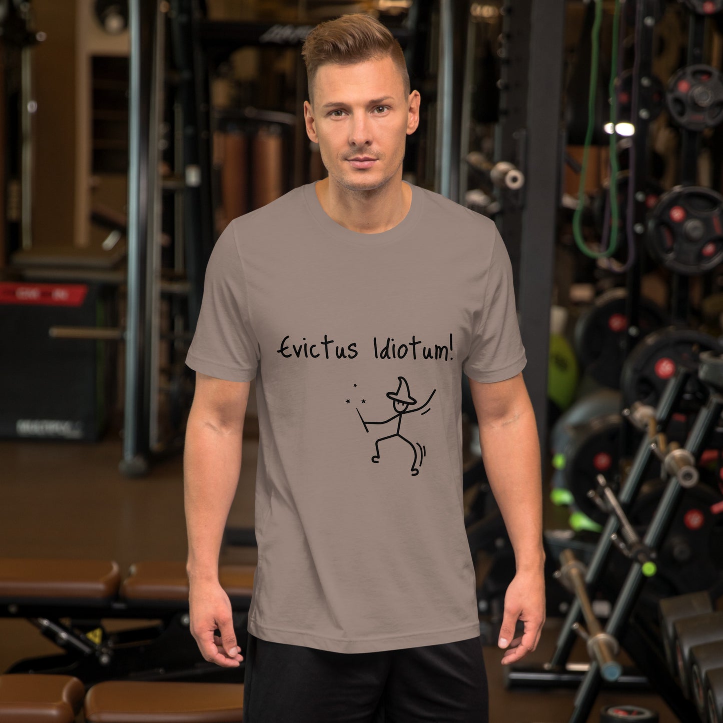 Evictus Idiotum Mid Unisex t-shirt