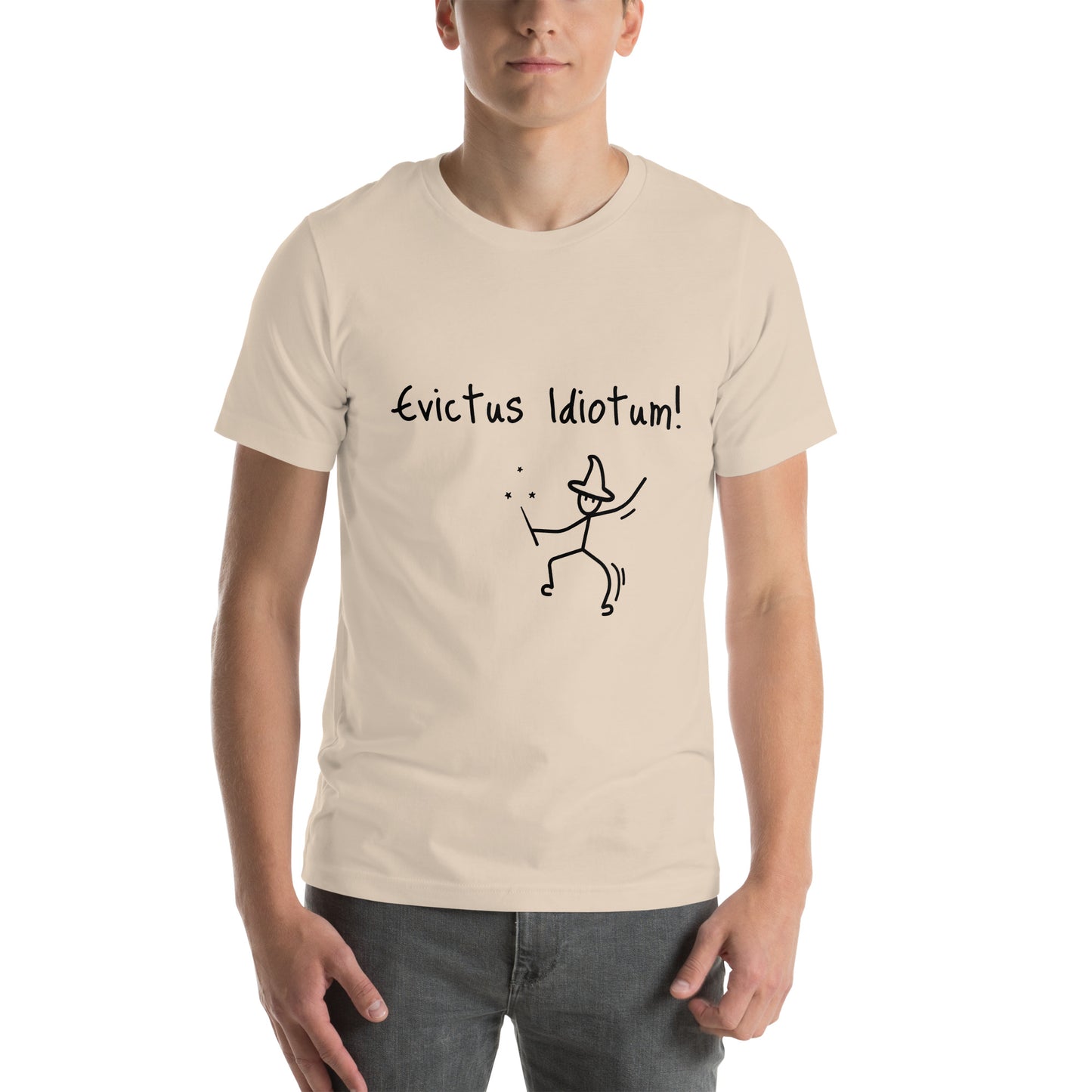Evictus Idiotum Light Unisex t-shirt
