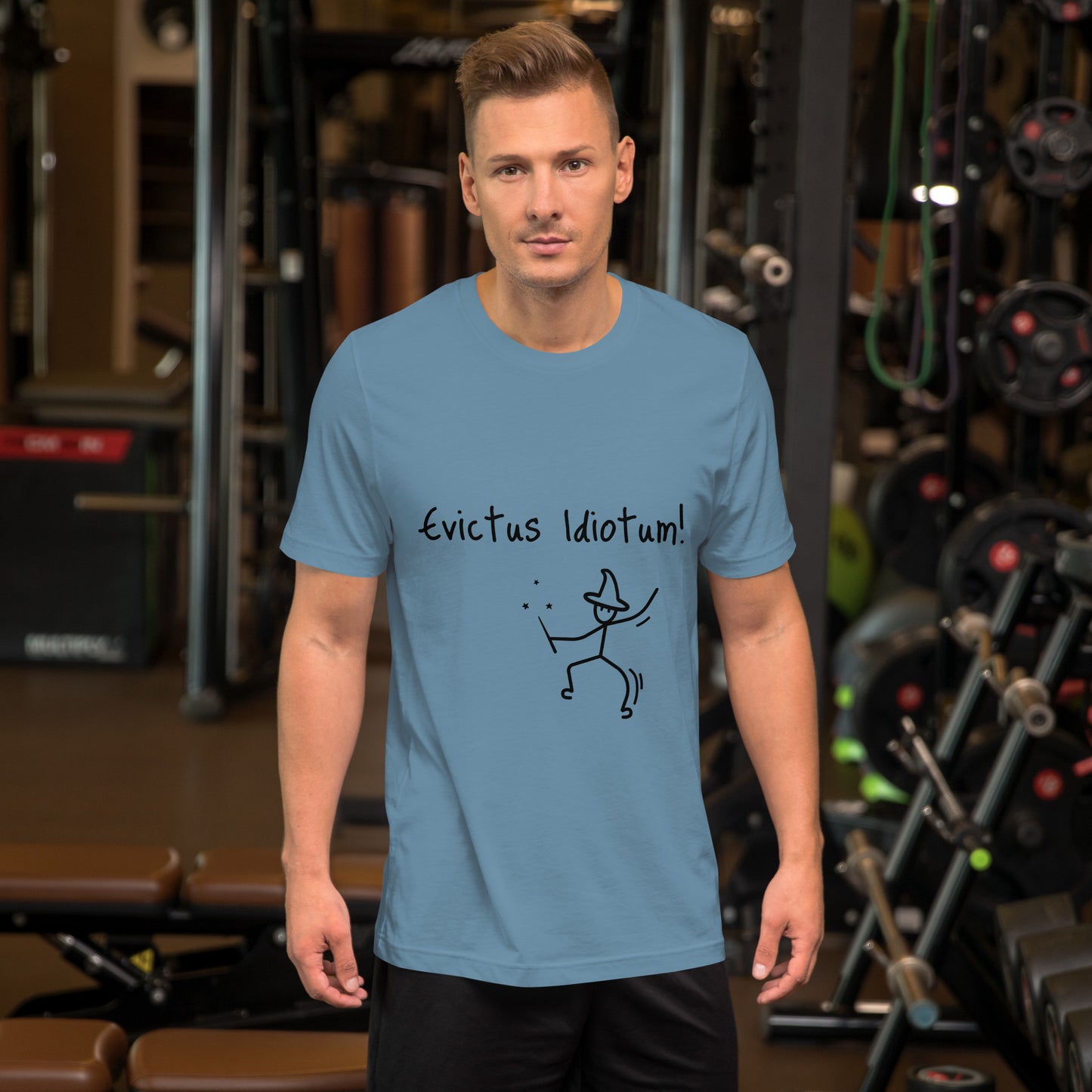 Evictus Idiotum Mid Unisex t-shirt