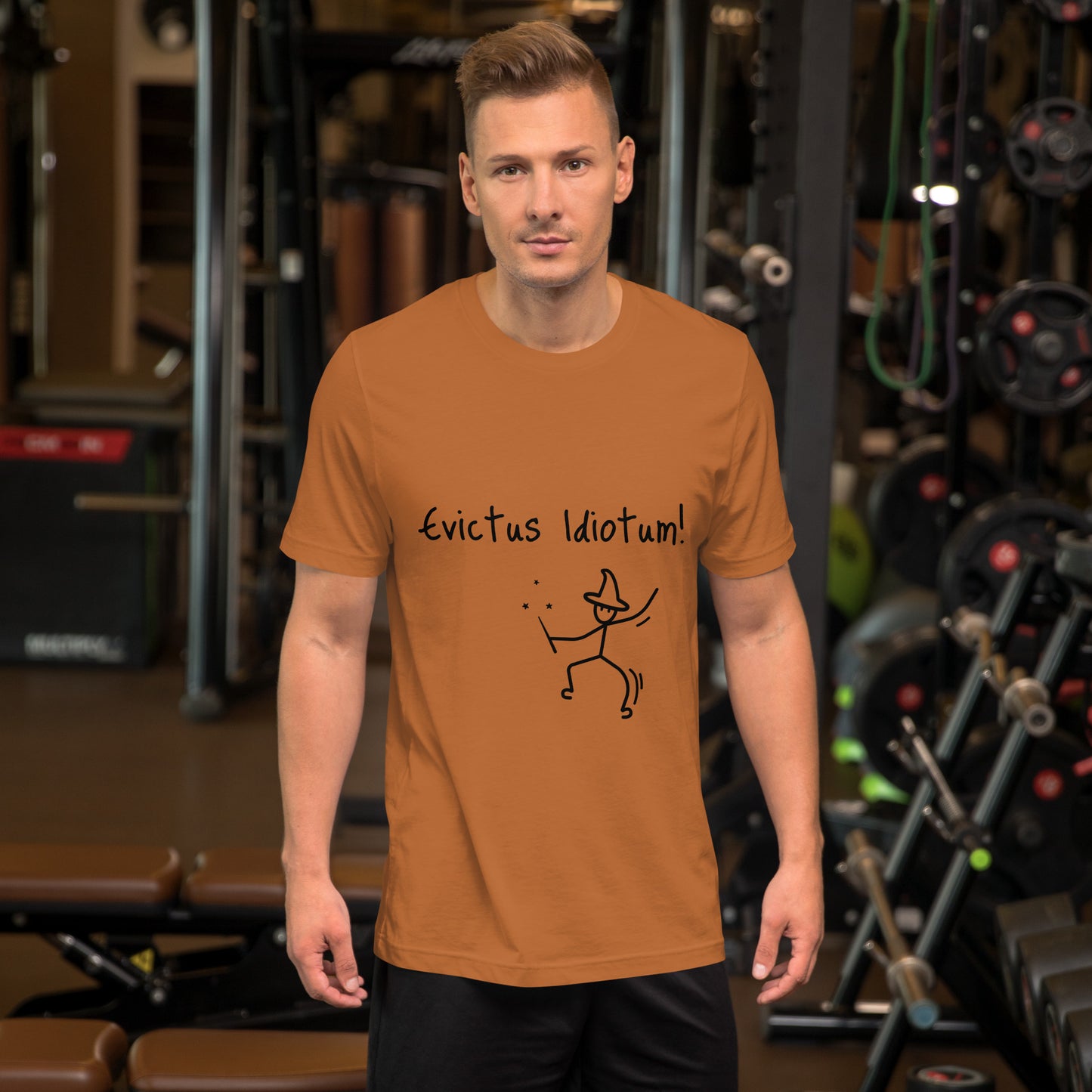 Evictus Idiotum Mid Unisex t-shirt