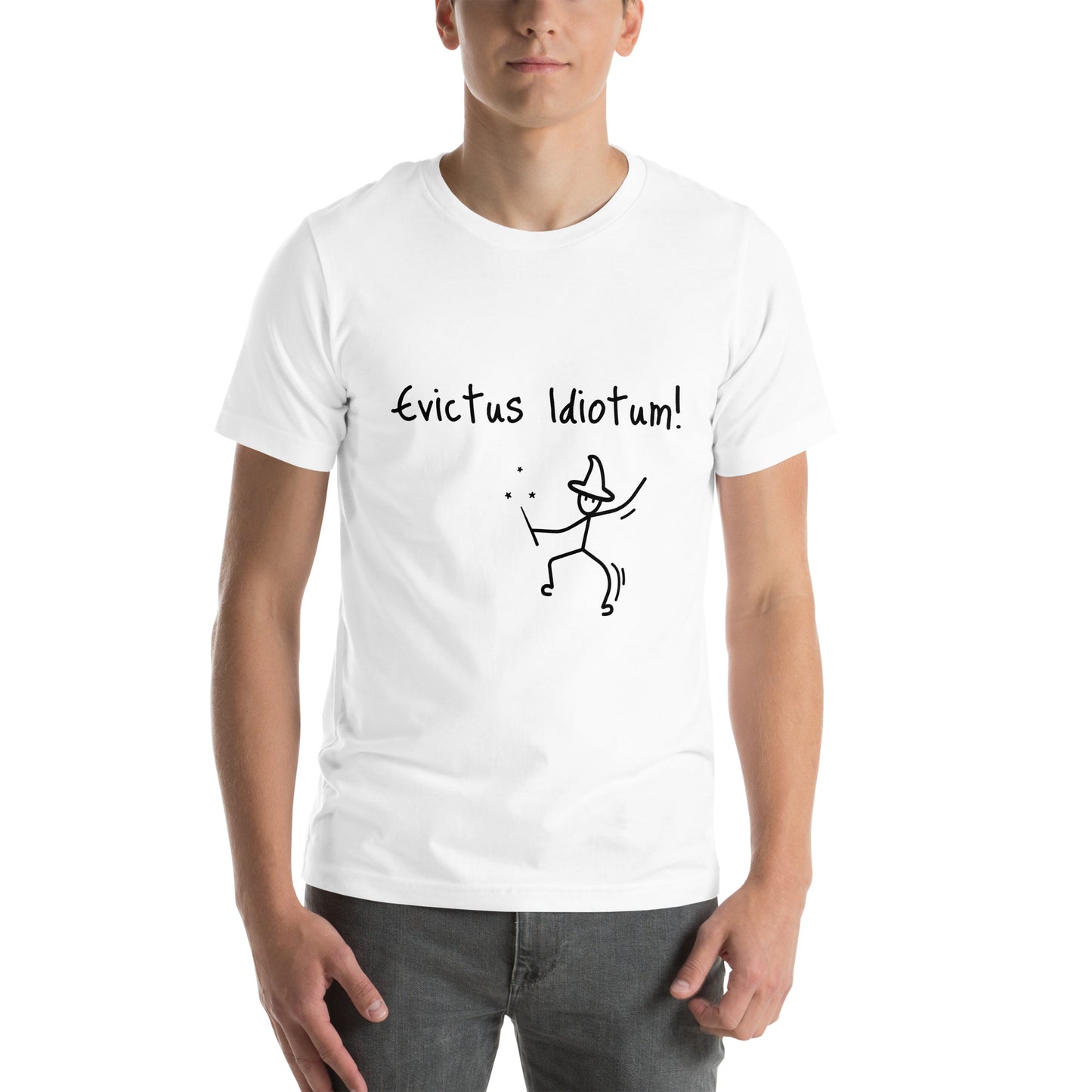 Evictus Idiotum Light Unisex t-shirt