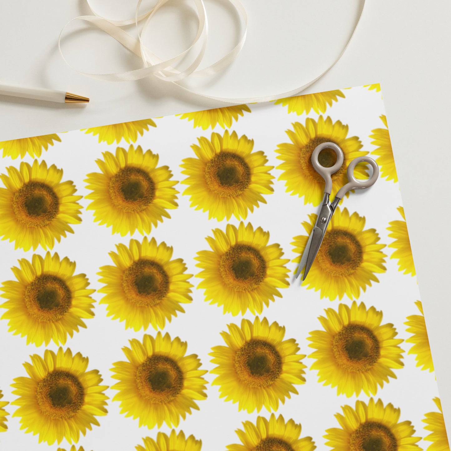 Sunflower Wrapping paper sheets