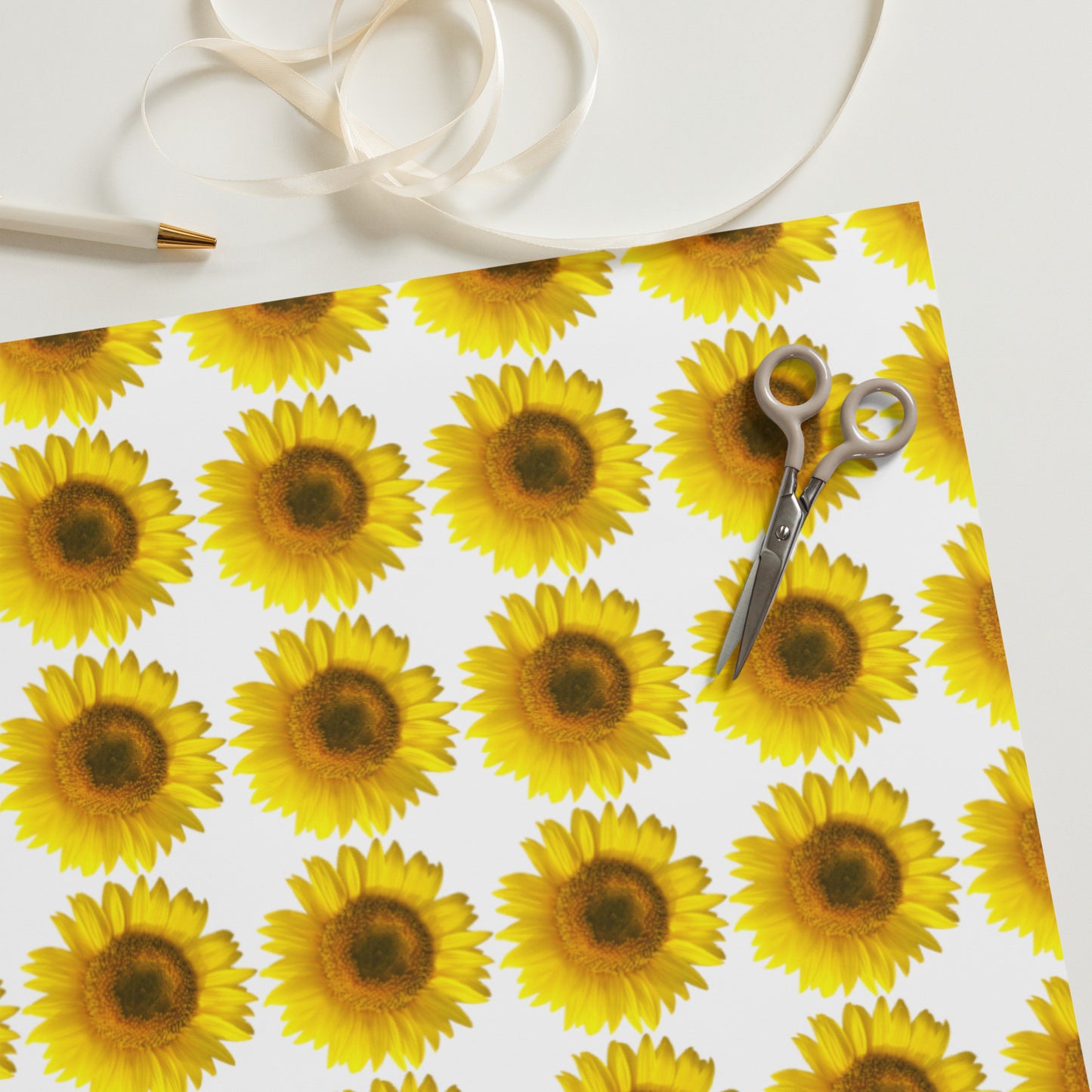 Sunflower Wrapping paper sheets