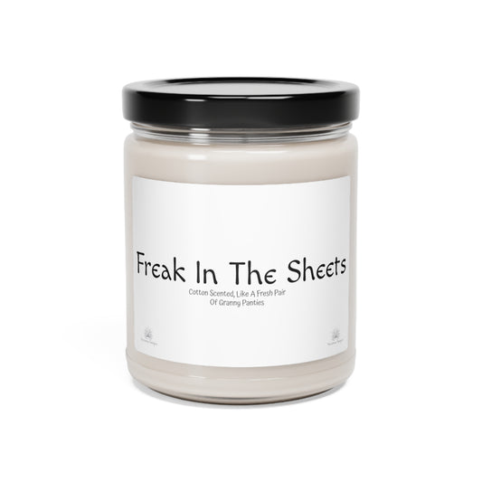 Cotton Scented Soy Candle, 9oz