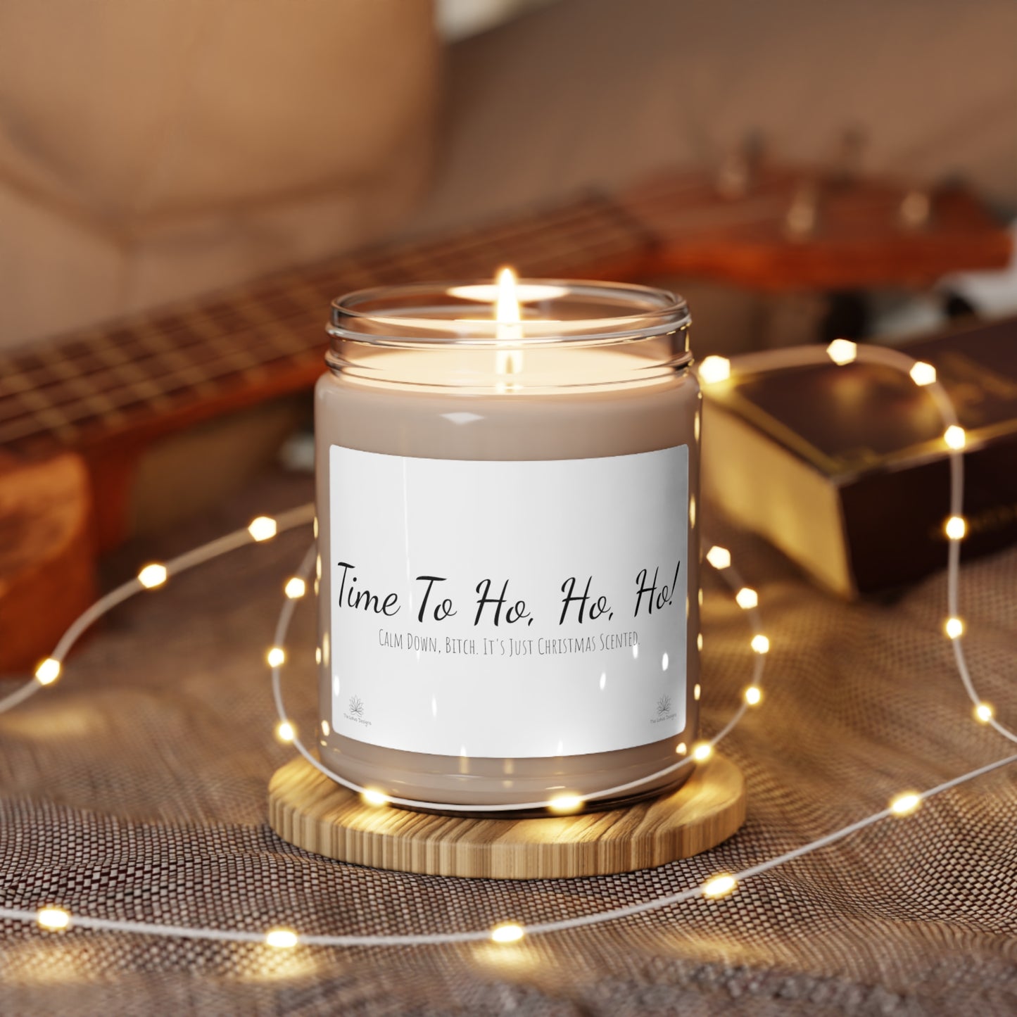 Christmas Scented Soy Candle, 9oz