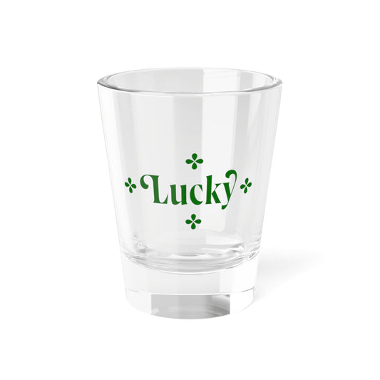 Lucky Shot Glass, 1.5oz