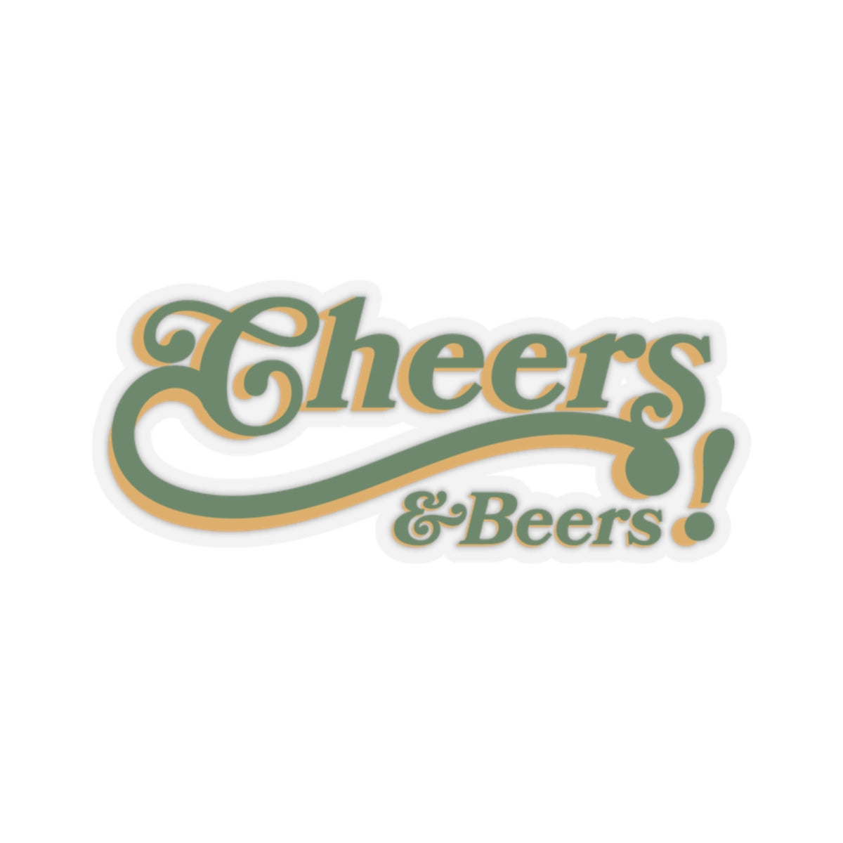 Kiss-Cut Stickers - Cheers & Beers