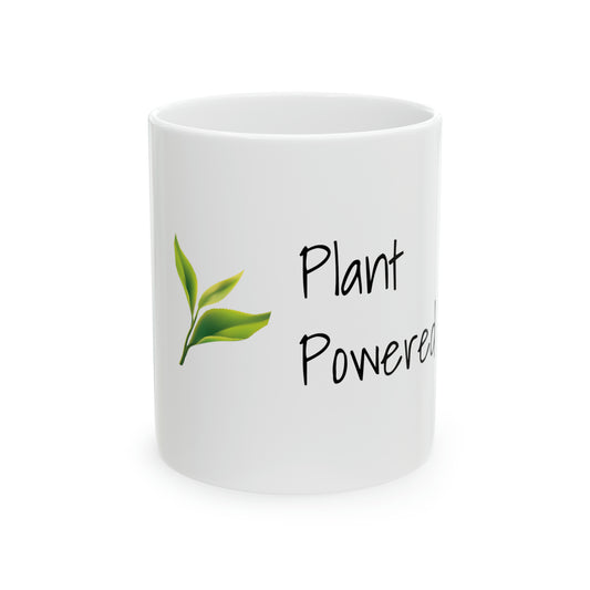 Plant Power Ceramic Mug, 11oz