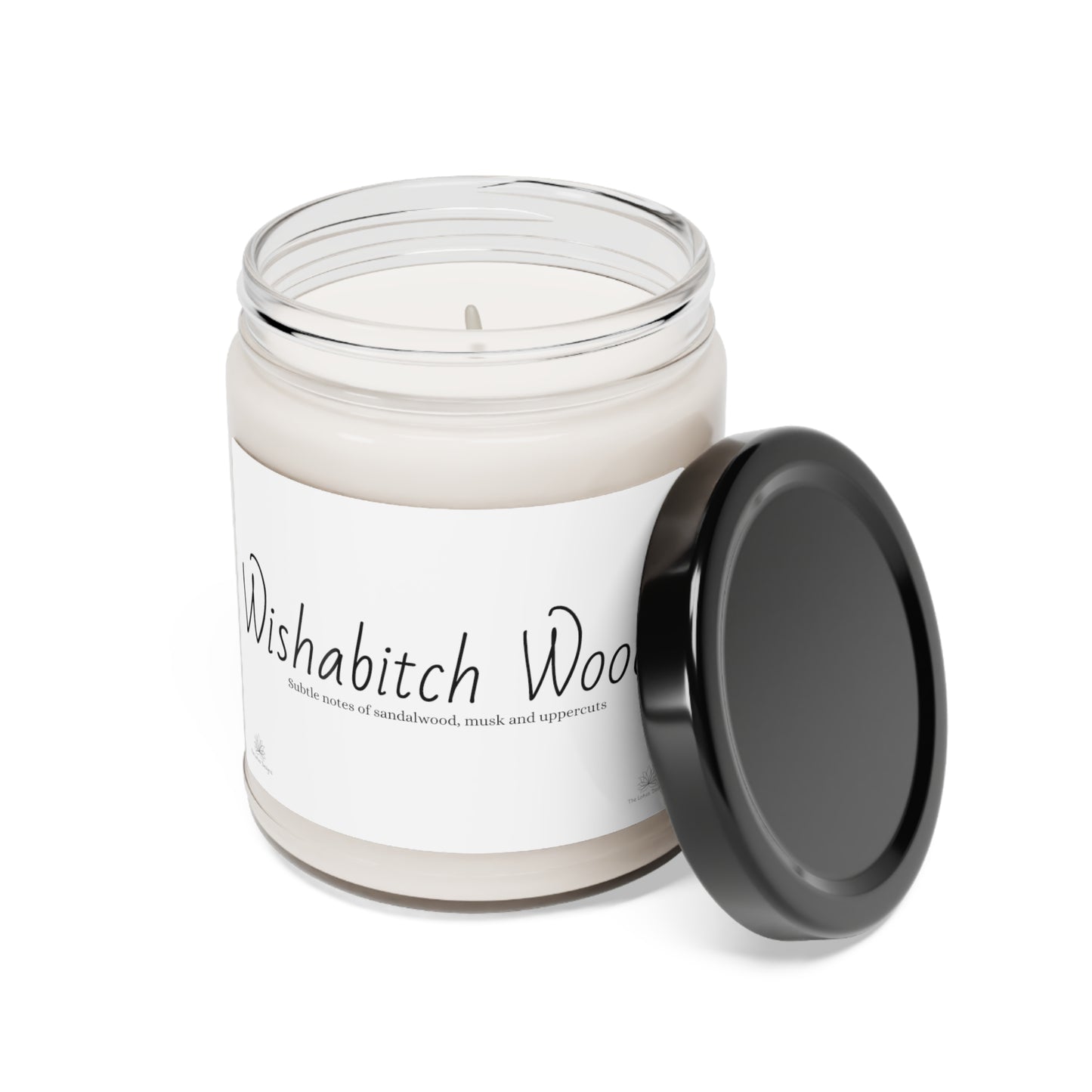 Wishabitch Woods Scented Soy Candle, 9oz