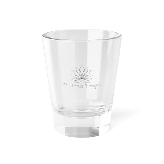 The Lotus Designs Shot Glass, 1.5oz