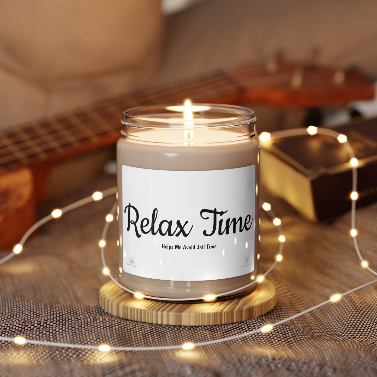 Relax Time Scented Soy Candle, 9oz