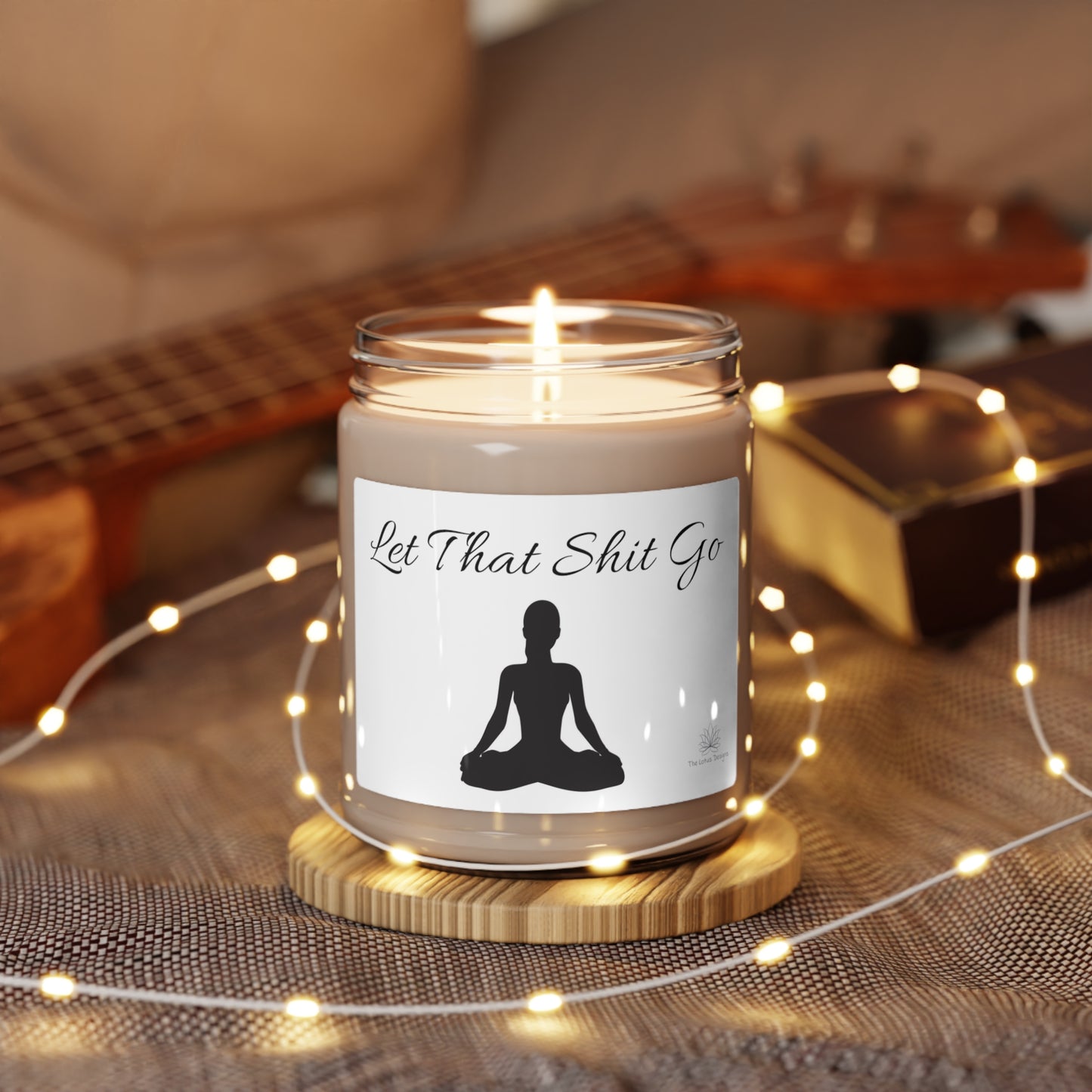 Let It Go Scented Soy Candle, 9oz