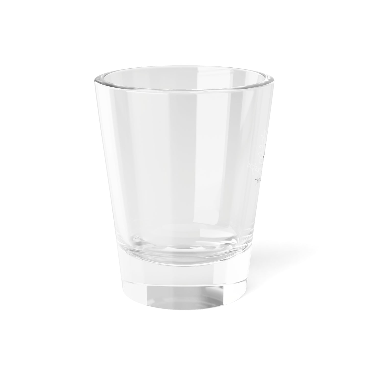 The Lotus Designs Shot Glass, 1.5oz