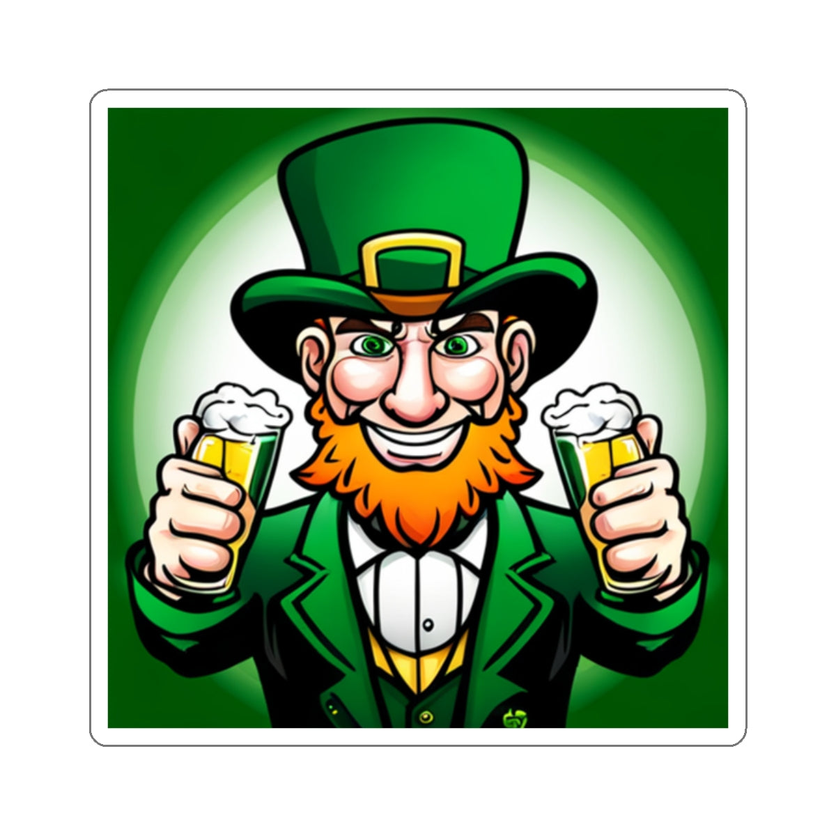 Kiss-Cut Stickers - Leprechaun