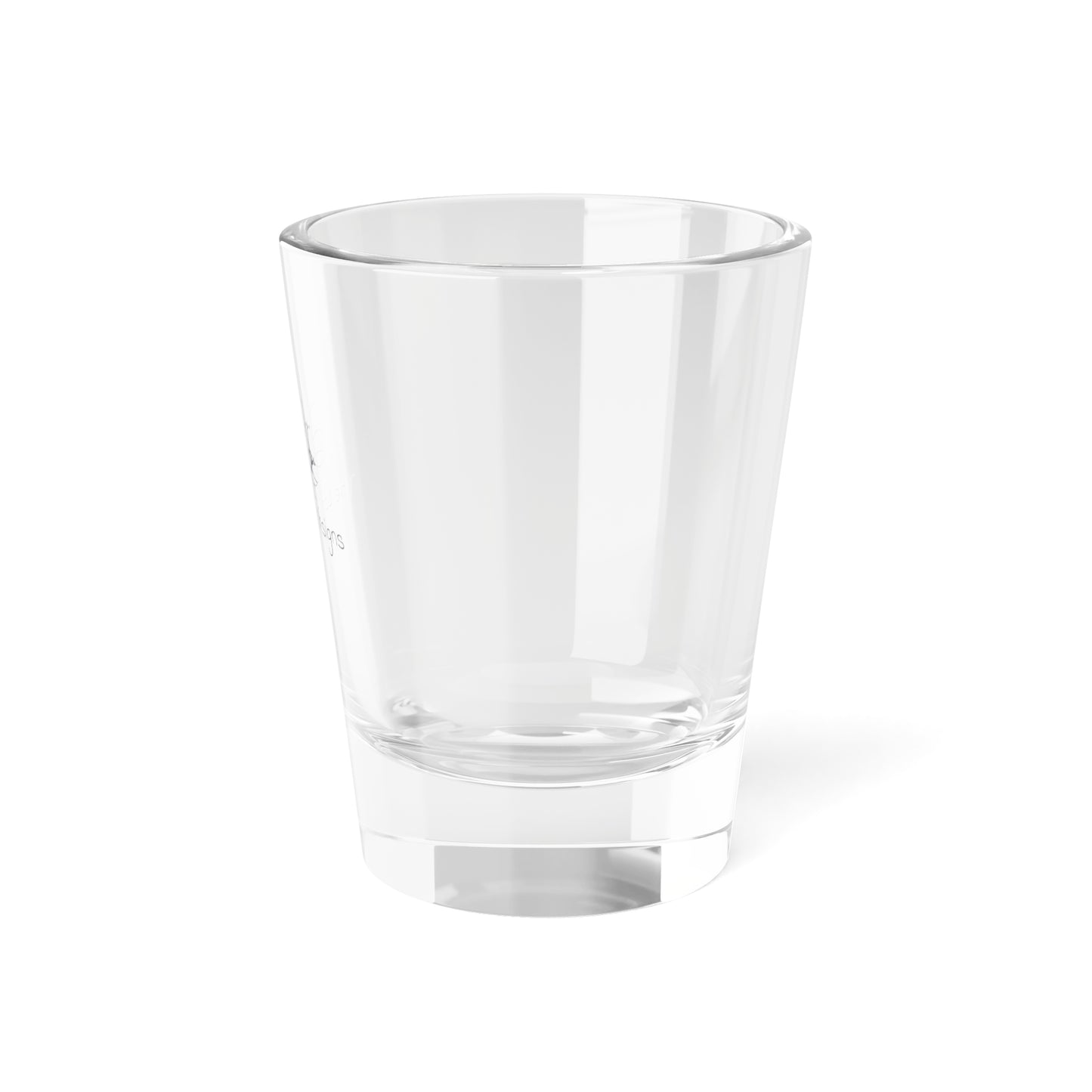 The Lotus Designs Shot Glass, 1.5oz