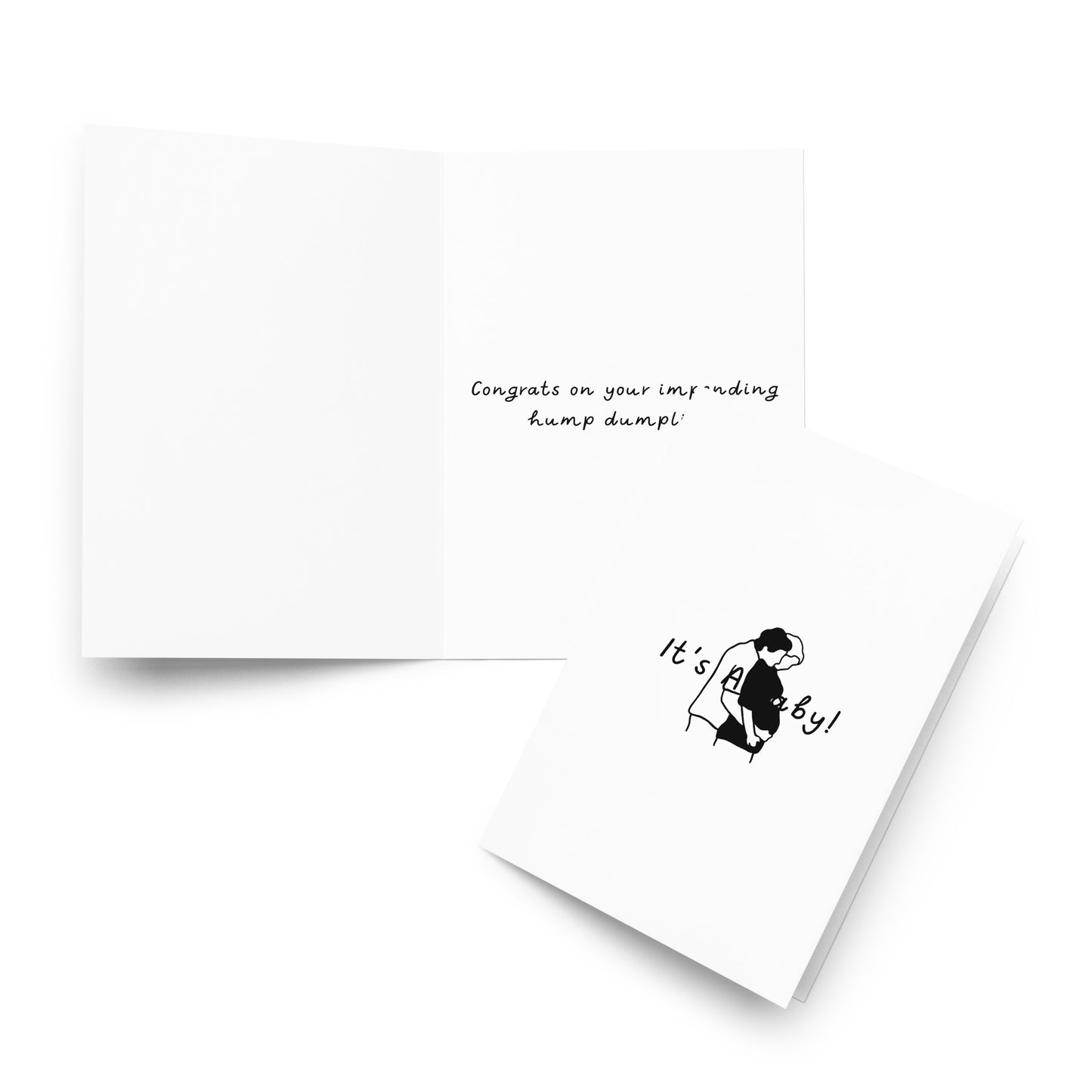 Hump Dumpling Greeting card