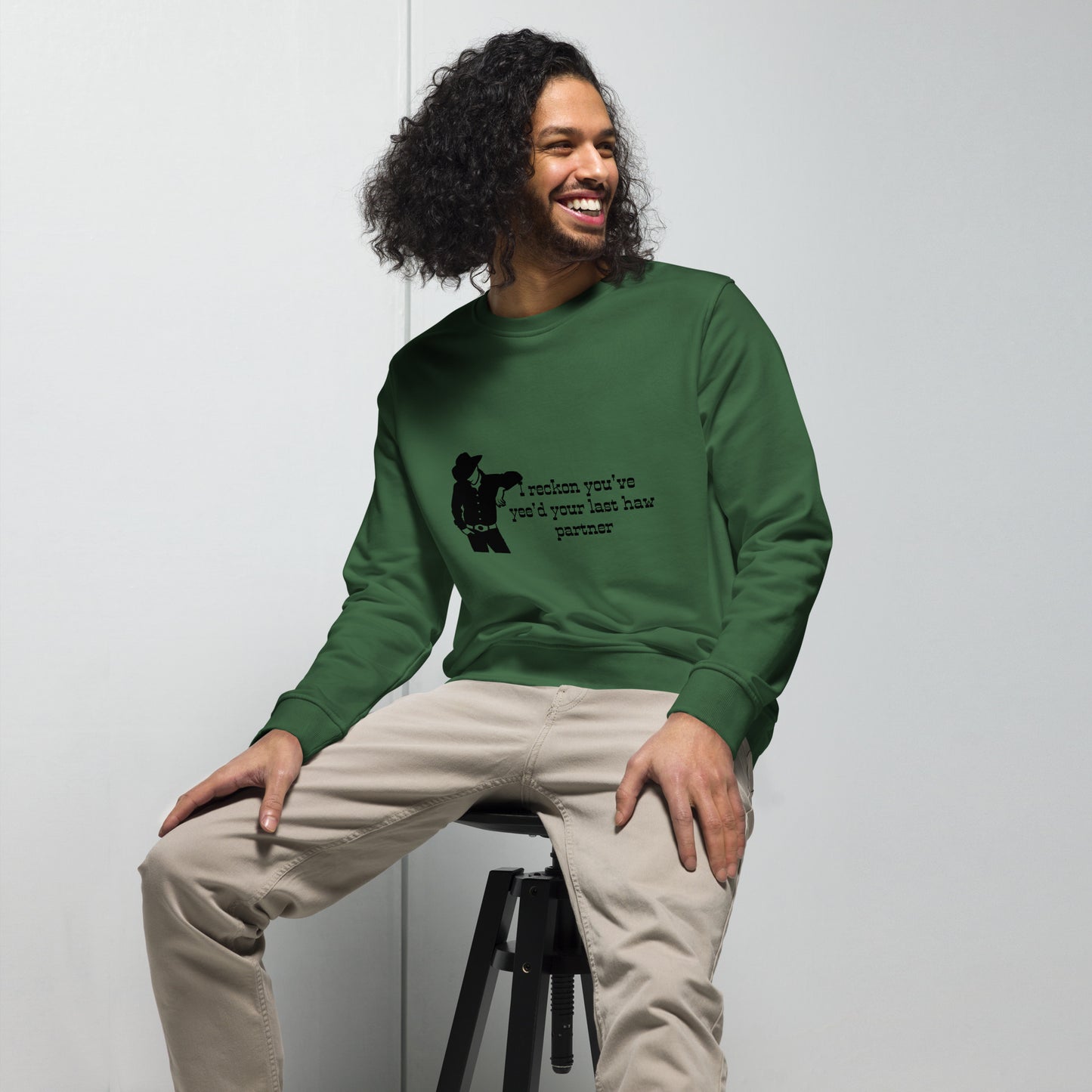 Yee Haw Unisex organic sweatshirt