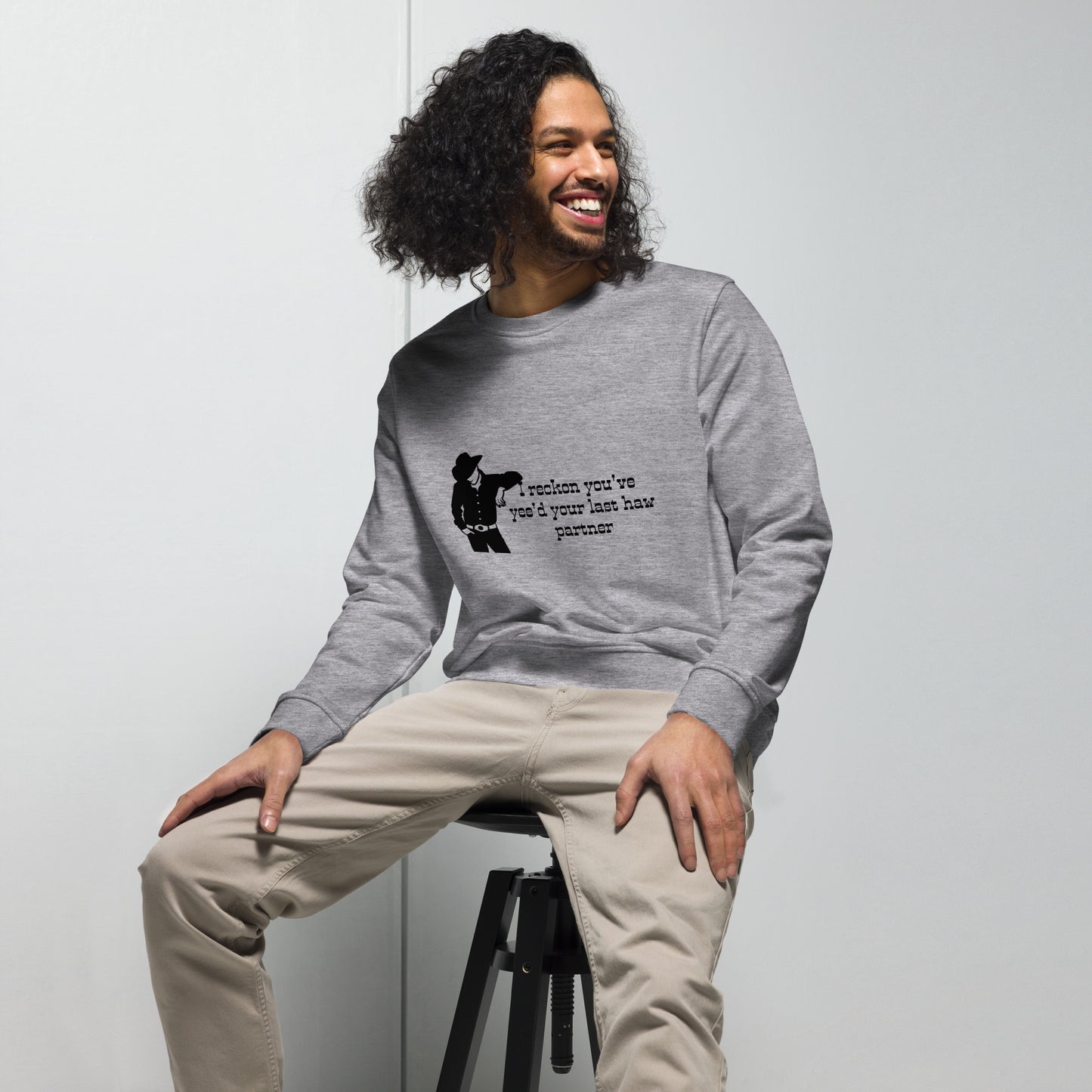 Yee Haw Unisex organic sweatshirt