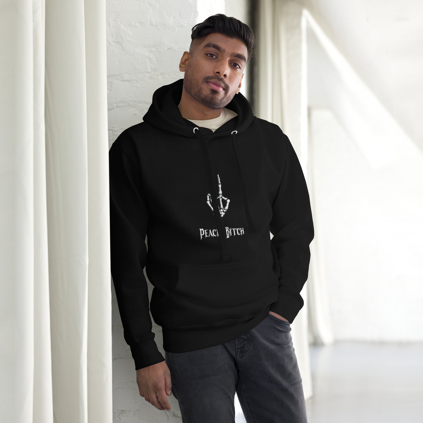 Peace, Bitch Unisex Hoodie