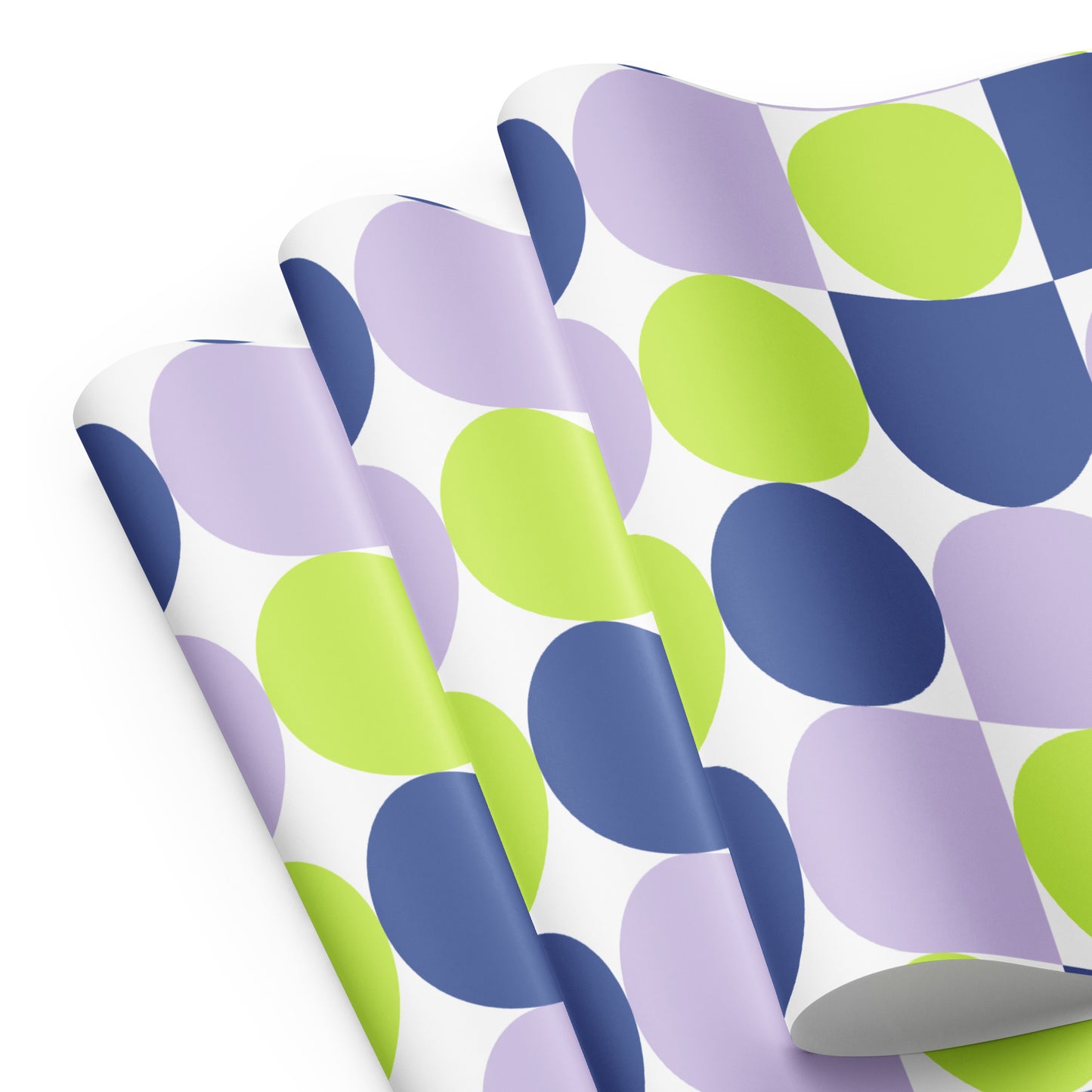 Geometric Wrapping paper sheets