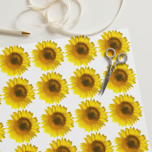 Sunflower Wrapping paper sheets